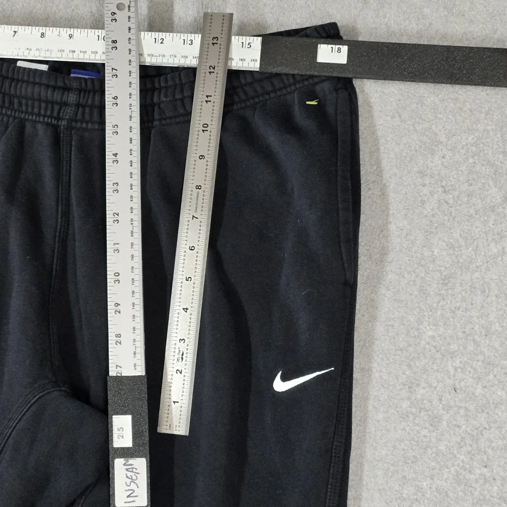 Nike Men Activewear Pants XXL Black Sweatpants Fleece 826431-010 Logo 25